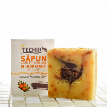 Sapun natural exfoliant - 120 g -Techir