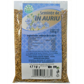 Seminte de in auriu - 100 g