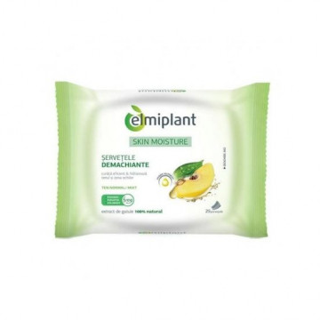 Servetele demachiante Skin Moisture ten normal si mixt - 25 buc
