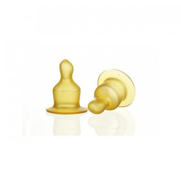Tetine latex ortodontica 3+ - 2 buc