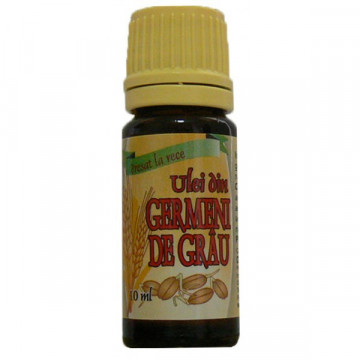 Ulei din germeni de grau presat la rece - 10 ml