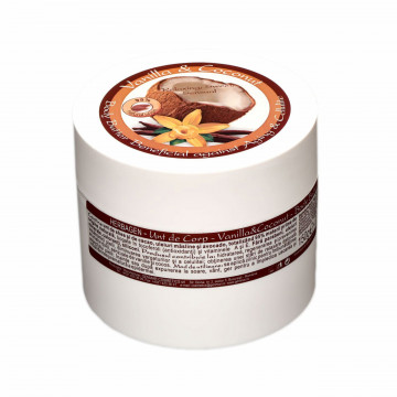 Unt de corp cu vanilie și cocos - 150 ml