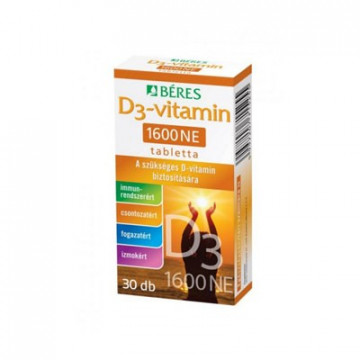 Vitamina D3 1600UI - ambalaj vechi