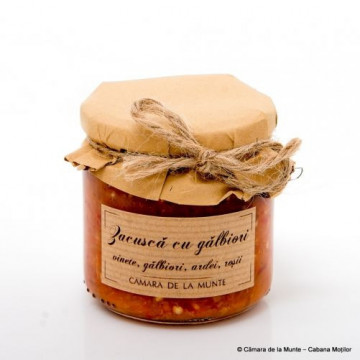 Zacusca cu galbiori - 200 g