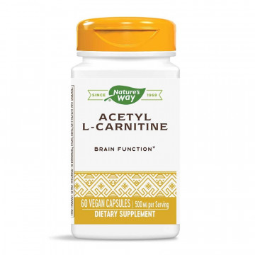 Acetyl L-Carnitine 500mg - 60 cps vegetale