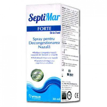 Apa de mare Hipertona SeptiMar Forte - 30 ml