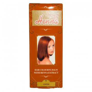 Balsam colorant pentru par, Henna Sonia nr.7 - Cupru - 75 ml