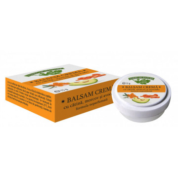 Balsam crema cu catina, morcov si avocado - 15 g