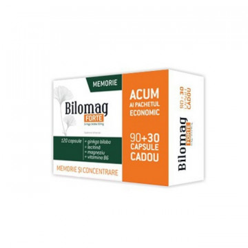 Bilomag Forte Memorie - 90+30cps Gratis