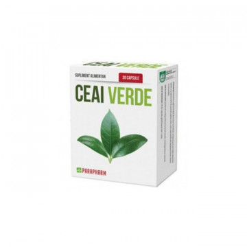 Ceai verde 30 cps - antioxidant