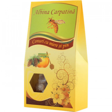 Conuri cu miere si pin - 100 g