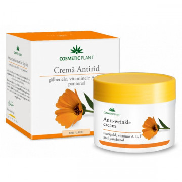 Crema antirid cu galbenele si vitaminele A, E, F si pantenol - 50 ml