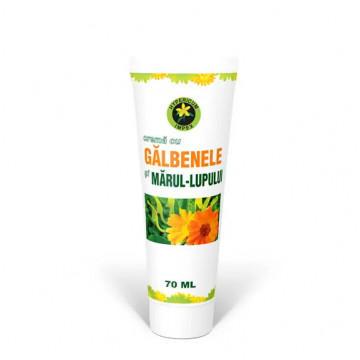 Crema cu Galbenele si Marul Lupului - 70 ml