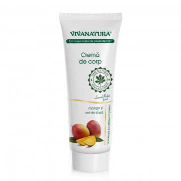Crema de corp cu mango si unt de shea - 250 ml