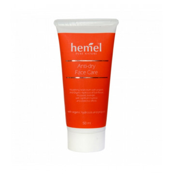 Crema reconfortanta pentru ingrijirea fetei - Hemel Anti-dry face care - 50ml