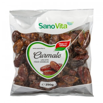 Curmale uscate fara samburi - 250g