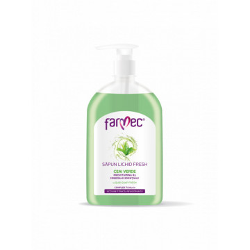 Farmec Sapun Lichid Fresh Ceai Verde - 500 ml