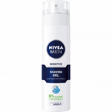 Gel de ras Nivea Men Sensitive - 200 ml
