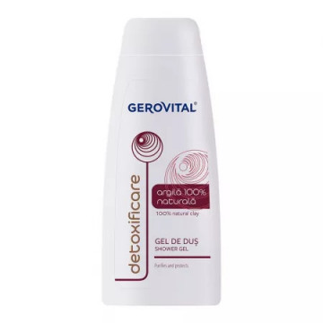 Gerovital Gel de dus cu argila - 400 ml