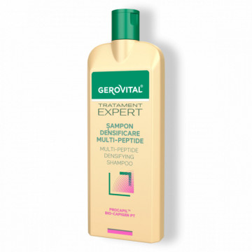 Gerovital Tratament Expert Sampon Densificare Multi-Peptide - 400 ml
