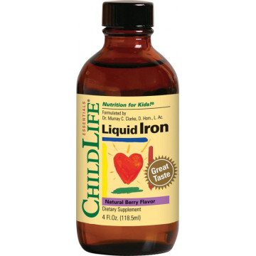 Liquid Iron (gust de fructe) - 118.50ml - ChildLife Essentials