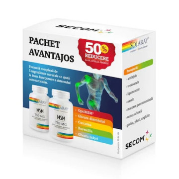 MSM 90 cps 1+1-50% Gratis