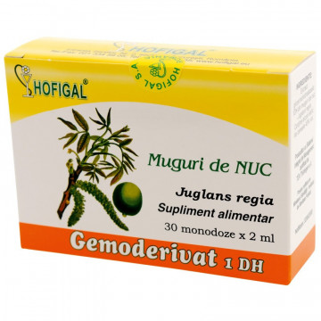 Muguri de Nuc Gemoderivat - 30 monodoze
