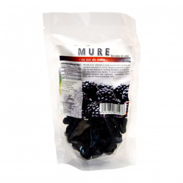 Mure deshidratate infuzate cu suc de mere - 150 g