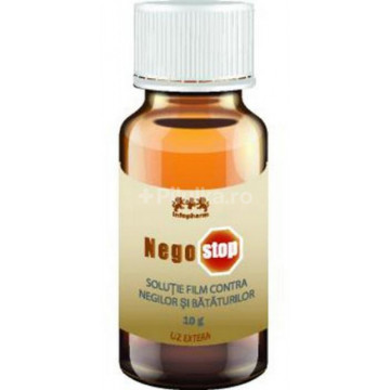 Negostop Solutie Film Contra Negilor si Bataturilor - 10 g