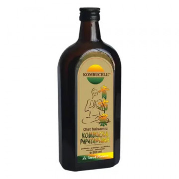 Otet Balsamic Kombucha cu Papaya si Lime - 500 ml