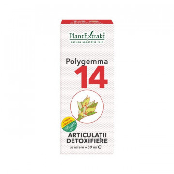 Polygemma 14 Articulatii detoxifiere, Plantextrakt, ambalaj vechi