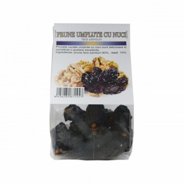 Prune umplute cu nuci - 150 g