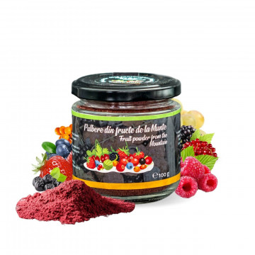 Pulbere din Fructe de la Munte - 100 g, Bunatati Uscate