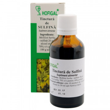 Tinctura de Sulfina Hofigal - 50 ml