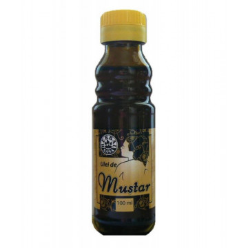 Ulei de mustar presat la rece - 100 ml Herbavit
