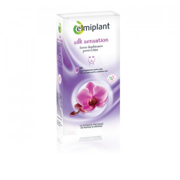 Benzi depilatoare pentru fata, Slik Sensation - 20 buc