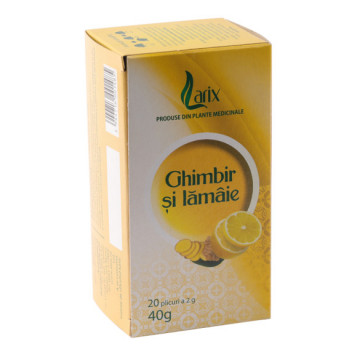 Ceai ghimbir cu lamaie - 20 dz Larix