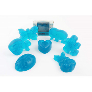 CocoSapun transparent figurine cu argan, musetel si note relaxante - 50 g