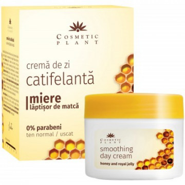 Crema de zi catifelanta cu miere si laptisor de matca - 50 ml