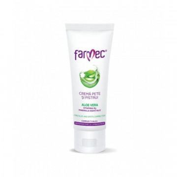 Farmec Crema pete si pistrui Aloe Vera - 50 ml