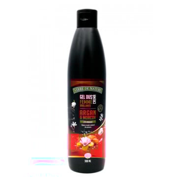 Gel de dus crema Femme Brillante cu argan, morcov si miere de albine - 300 ml