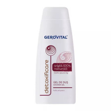Gerovital Gel de dus cu argila - 750 ml