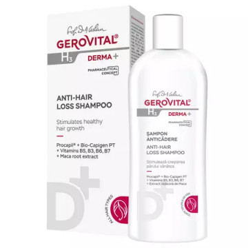 GH3 Derma+ Sampon anticadere - 200 ml