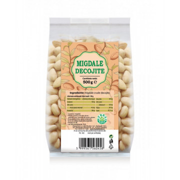Migdale crude decojite - 500 g Herbavit