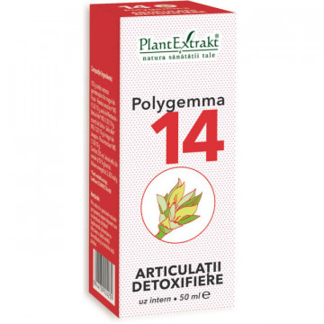 Polygemma 14 Articulatii detoxifiere, Plantextrakt, ambalaj vechi