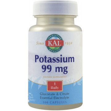 Potassium 99mg - 100 tbl