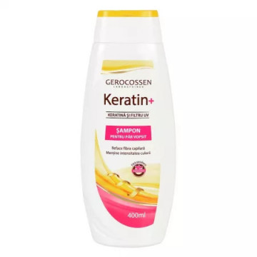 Sampon pentru par vopsit Keratin+ - 400 ml