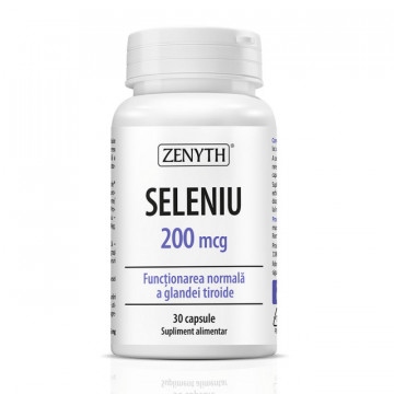 Seleniu 200 mcg - 30 cps