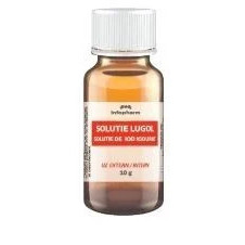 Solutie lugol (solutie de iod iodurat) - 10 g