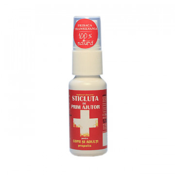 Sticluta de prim ajutor (spray cu propolis) - 20 ml